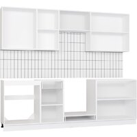 Готовая кухня Mio Tesoro Корнелия Ода-плюс 2.4 без столешницы (графит) - Превью изображения №6 — Интернет-магазин ПроЗаказ