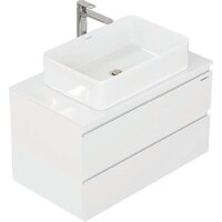  Onika Тумба под умывальник Алеста 80 108065 (белый) - Превью изображения №4 — Интернет-магазин ПроЗаказ