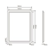  Roxen Зеркало Pure 510175-60 60х80 - Превью изображения №10 — Интернет-магазин ПроЗаказ