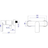 Смеситель AV Engineering AVLES5-BW0 - Превью изображения №2 — Интернет-магазин ПроЗаказ