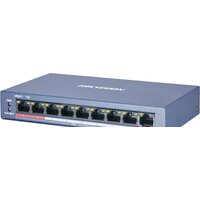 Неуправляемый коммутатор Hikvision DS-3E0109P-E/M(B) - Превью изображения №2 — Интернет-магазин ПроЗаказ