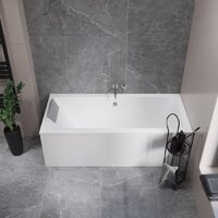 Ванна Lauter Oasis 170 21203070 (с ножками, серым подголовн., белым лиц. и торц.экраном) - Превью изображения №11 — Интернет-магазин ПроЗаказ