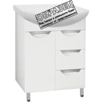 Style Line Тумба под умывальник Жасмин 70 3 ящика (для классической раковины)