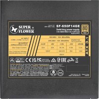 Блок питания Super Flower Leadex III Gold Up ATX 3.1 650W SF-650F14GE - Превью изображения №4 — Интернет-магазин ПроЗаказ