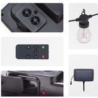 Садовая гирлянда Rexant Канэри 602-2421 - Превью изображения №3 — Интернет-магазин ПроЗаказ