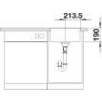 Кухонная мойка Blanco Subline 400-F 527165 (мягкий белый) - Превью изображения №5 — Интернет-магазин ПроЗаказ