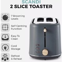 Тостер Tower Scandi T20027G - Превью изображения №2 — Интернет-магазин ПроЗаказ