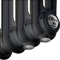 Стальной трубчатый радиатор Rifar Tubog 2180-09-D1 (нижнее подключение, антрацит) - Превью изображения №8 — Интернет-магазин ПроЗаказ