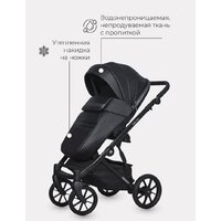 Универсальная коляска Riko Basic Delta Ecco (3 в 1, 15/black) - Превью изображения №11 — Интернет-магазин ПроЗаказ