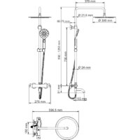 Душевая система  Wasserkraft A18801 - Превью изображения №15 — Интернет-магазин ПроЗаказ