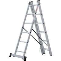 Лестница-стремянка Новая высота NV 123 алюминиевая трёхсекционная 3x6 ступеней - Превью изображения №7 — Интернет-магазин ПроЗаказ