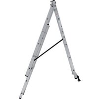 Лестница-стремянка Новая высота NV 123 алюминиевая трёхсекционная 3x6 ступеней - Превью изображения №6 — Интернет-магазин ПроЗаказ