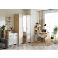 Тумба Стендмебель Санса КМ-01 1000 (белый/дуб сонома) - Превью изображения №4 — Интернет-магазин ПроЗаказ