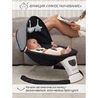Шезлонг Amarobaby Teddy Swing AB24-22TED/09 (черный) - Превью изображения №21 — Интернет-магазин ПроЗаказ