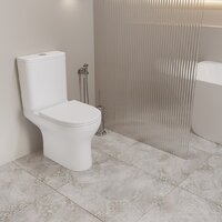 Унитаз напольный Lauter W246 2110246 + гигиенический душ Rainix 21LT7711CH (горизонтальный выпуск) - Превью изображения №13 — Интернет-магазин ПроЗаказ
