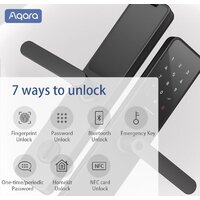 Дверной замок Aqara Door Lock A100 Zigbee ZNMS02ES - Превью изображения №3 — Интернет-магазин ПроЗаказ
