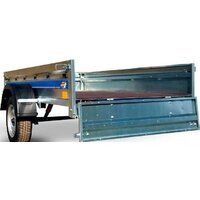 Одноосный прицеп Кремень Стандарт Плюс 2.5x1.3x0.3 (тент 30см) - Превью изображения №4 — Интернет-магазин ПроЗаказ