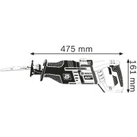 Сабельная пила Bosch GSA 1300 PCE Professional (060164E200) - Превью изображения №2 — Интернет-магазин ПроЗаказ