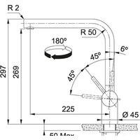 Смеситель Franke Atlas Neo 115.0628.207 (антрацит) - Превью изображения №5 — Интернет-магазин ПроЗаказ