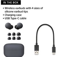 Наушники Sony LinkBuds S WF-LS900N (темно-серый) - Превью изображения №6 — Интернет-магазин ПроЗаказ