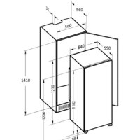 Однокамерный холодильник Zigmund & Shtain BR 12.1221 SX - Превью изображения №7 — Интернет-магазин ПроЗаказ