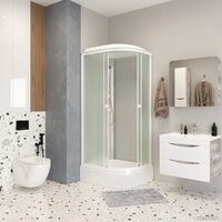 Душевая кабина Niagara Promo P100/80/26L/MT 100x80x215 - Превью изображения №5 — Интернет-магазин ПроЗаказ