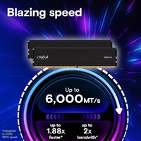 Оперативная память Crucial Pro 32ГБ DDR5 5600 МГц CP32G56C46U5 - Превью изображения №2 — Интернет-магазин ПроЗаказ