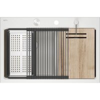 Кухонная мойка Quadron HQC7650U1_BS - Превью изображения №3 — Интернет-магазин ПроЗаказ