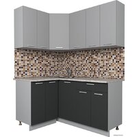 Интерлиния Мила Лайт 1.2x1.6 (серебро/антрацит)