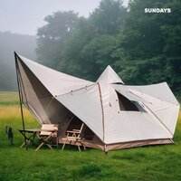 Кемпинговая палатка Sundays ZC-TT106 (коричневый/желтый) - Превью изображения №8 — Интернет-магазин ПроЗаказ