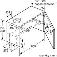 Кухонная вытяжка Bosch Serie 2 DFM064W55 - Превью изображения №8 — Интернет-магазин ПроЗаказ