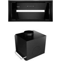 Кухонная вытяжка Lanilia Lamezo 60.1 Black + Turbina LTW 1.2 - Превью изображения №4 — Интернет-магазин ПроЗаказ