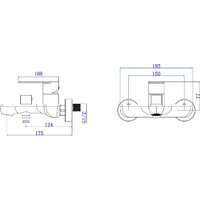Смеситель AV Engineering AVLES3-BW0 - Превью изображения №2 — Интернет-магазин ПроЗаказ
