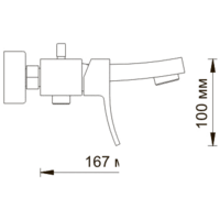 Смеситель Wasserkraft Aller 1061 - Превью изображения №3 — Интернет-магазин ПроЗаказ