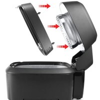 Аэрогриль (аэрофритюрница) DeLonghi FH2184.BK - Превью изображения №6 — Интернет-магазин ПроЗаказ