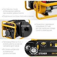 Бензиновый генератор Steher GS-3500 - Превью изображения №8 — Интернет-магазин ПроЗаказ