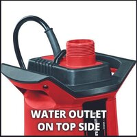 Дренажный насос Einhell GE-DP 18/25 LL Li - Solo 4181590 (без АКБ) - Превью изображения №5 — Интернет-магазин ПроЗаказ