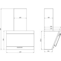 Кухонная вытяжка Elikor Коралл 50П-430-К3Д 266399 (черный/черное стекло) - Превью изображения №11 — Интернет-магазин ПроЗаказ