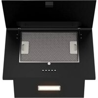 Кухонная вытяжка Elikor Коралл 50П-430-К3Д 266399 (черный/черное стекло) - Превью изображения №5 — Интернет-магазин ПроЗаказ