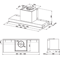 Кухонная вытяжка Franke Style Pro FSTPRO 608 305.0522.798 - Превью изображения №2 — Интернет-магазин ПроЗаказ
