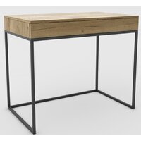 Hype Mebel Авелин 70x40 (черный/дуб галифакс натуральный)