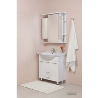  Onika Тумба под умывальник Моника 75.10 (белый) [107501] - Превью изображения №3 — Интернет-магазин ПроЗаказ