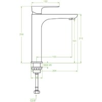 Смеситель Laveo Raila BLL 02ND - Превью изображения №2 — Интернет-магазин ПроЗаказ