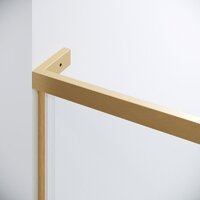 Душевая дверь Grossman Pragma 100x195 100.K33.03.100.32.00 (золото сатин/стекло прозрачное) - Превью изображения №3 — Интернет-магазин ПроЗаказ