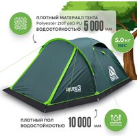 Треккинговая палатка RSP Outdoors River 3 - Превью изображения №3 — Интернет-магазин ПроЗаказ