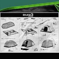 Треккинговая палатка RSP Outdoors River 3 - Превью изображения №28 — Интернет-магазин ПроЗаказ