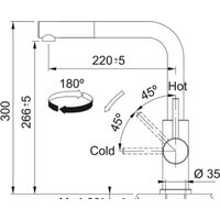 Смеситель Franke Smart Glenda 115.0706.986 - Превью изображения №8 — Интернет-магазин ПроЗаказ