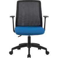 Офисное кресло CACTUS CS-MC222-BKBL (черный/темно-синий) - Превью изображения №2 — Интернет-магазин ПроЗаказ