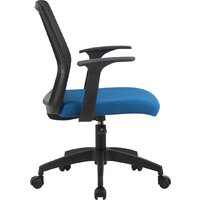 Офисное кресло CACTUS CS-MC222-BKBL (черный/темно-синий) - Превью изображения №3 — Интернет-магазин ПроЗаказ