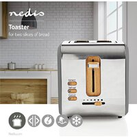 Тостер Nedis KABT510EGY - Превью изображения №3 — Интернет-магазин ПроЗаказ